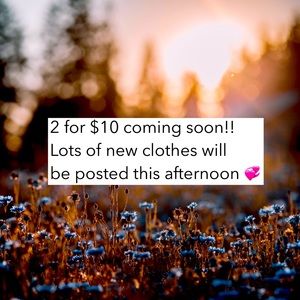 Woman’s Clothing size S-L